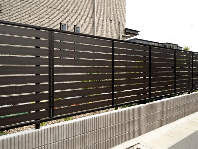 フェンスの主な素材とは